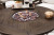 Ashley Paradise Trail Medium Brown Outdoor Fire Pit Table and 4 Chairs