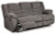 Ashley Tulen Gray Reclining Sofa