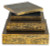 Ashley Keldy Antique Brass Finish Box (Set of 3)