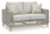 Ashley Seton Creek Gray Outdoor Loveseat with Cushion