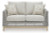 Ashley Seton Creek Gray Outdoor Loveseat with Cushion