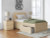 Ashley Onita White Twin Panel Platform Bed with 1 Side Storage
