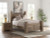 Ashley Keithland Brown Queen Poster Bed with Dresser and Chest