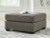Benchcraft Olten Graphite Oversized Accent Ottoman