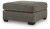 Benchcraft Olten Graphite Oversized Accent Ottoman