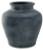Ashley Meadie Distressed Black Vase