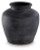 Ashley Meadie Distressed Black Vase