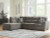 Benchcraft Olten Mocha 2-Piece Sectional with Chaise 31304/17/66