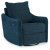 Ashley McBurg Navy Swivel Power Recliner