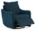 Ashley McBurg Navy Swivel Power Recliner