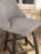 Ashley Neymorton Dark Grayish Brown Counter Height Barstool (Set of 2) D618-224