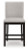 Ashley Neymorton Dark Grayish Brown Counter Height Barstool (Set of 2) D618-224
