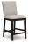 Ashley Neymorton Dark Grayish Brown Counter Height Barstool (Set of 2) D618-324