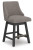 Ashley Neymorton Dark Grayish Brown Counter Height Barstool (Set of 2) D618-324