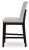 Ashley Neymorton Dark Grayish Brown Counter Height Barstool (Set of 2) D618-324
