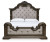 Ashley Maylee Dark Brown King Upholstered Bed