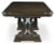 Maylee Dark Brown Dining Table and 10 Chairs with Storage D947/55B/55T/01(8)/01A(2)/80/81
