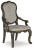 Maylee Dark Brown Dining Table and 4 Chairs and Bench