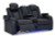 Ashley Fyne-Dyme Sapphire Power Reclining Loveseat with Console