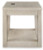 Ashley Marxhart Bisque End Table