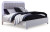 Ashley Frostlyn White Queen Upholstered Panel Bed