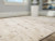 Ashley Kasney Cream Brown 8' x 10' Rug