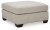 Mahoney Chocolate 2-Piece Sectional with Ottoman
