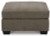 Mahoney Chocolate 2-Piece Sectional with Ottoman