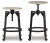 Ashley Karisslyn Whitewash Black Counter Height Stool (Set of 2)