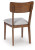 Ashley Lyncott Brown Dining Chair (Set of 2)