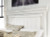 Benchcraft Kanwyn Whitewash King Panel Bed