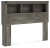 Ashley Frandern Gray Full Bookcase Headboard