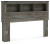 Ashley Frandern Gray Queen Bookcase Headboard