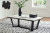 Ashley Fostead White Espresso Coffee Table