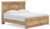 Ashley Fenderport Whitewash King Panel Bed