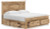 Ashley Fenderport Whitewash King Panel Storage Bed B100/14/B1171/56S/58/60/95