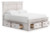 Ashley Fenderport Tan Queen Panel Storage Bed B100/13/B1170/54S/57/95