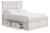 Ashley Fenderport Tan Queen Panel Storage Bed B100/13/B1170/54/57/60(2)