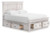 Ashley Fenderport Whitewash Queen Panel Storage Bed B100/13/B1171/54/57/60(2)