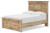 Ashley Fenderport Tan Full Panel Storage Bed