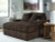 Ashley Midnight-Madness Gunmetal Oversized Chaise
