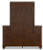 Ashley Danabrin Brown Full Panel Storage Bed, Dresser, Mirror and Nightstand