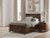 Ashley Danabrin Brown Full Panel Storage Bed, Dresser and Nightstand