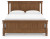 Ashley Chadworth Brown California King Poster Bed with Dresser and Chest B824/56/58/94/31/46
