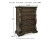 Ashley Maylee Dark Brown Queen Canopy Bed, Dresser, Mirror, Chest and 2 Nightstands