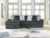 Ashley Midnight-Madness Gunmetal 2-Piece Sectional Sofa Chaise 98105/16/67