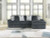 Ashley Midnight-Madness Gunmetal 2-Piece Sectional Sofa Chaise 98105/16/67