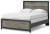 Ashley Jonnifer Black Gray Queen Panel Bed