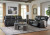 Ashley Danemere Black Sofa and Loveseat