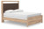 Ashley Hollymount Tan Queen Upholstered Panel Bed